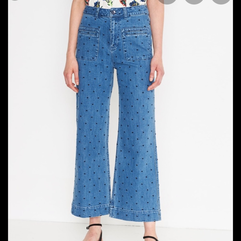 Ulla Johnson Niko Jean in Indigo NWT